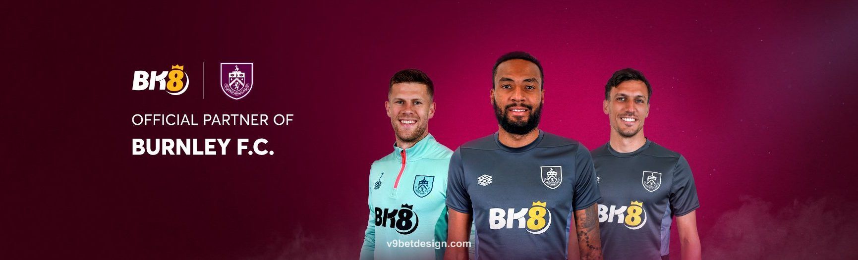 Khuyến mãi đặc biệt từ đối tác chính thức BK8 - Burnley FC